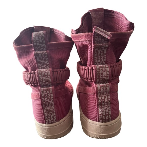 NIKE SF AIR FORCE 1 Women's Athletic Sneakers Vintage Wine Color Sz 10 Lace Up - Picture 9 of 13